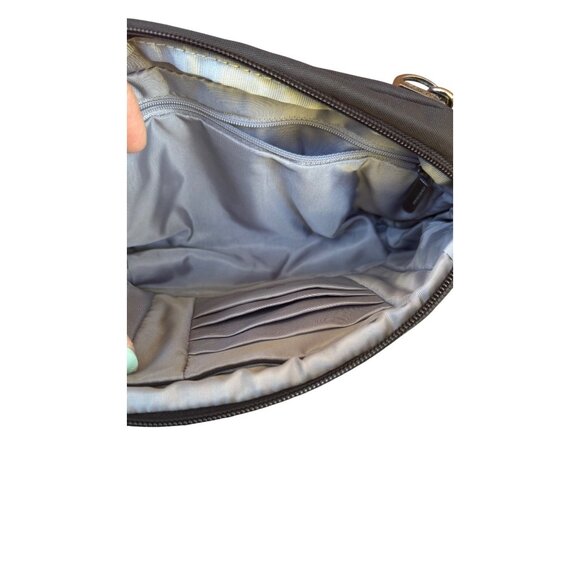 TRAVELON Anti-Theft Metro Convertible Crossbody Small Black Bag RFID - Picture 9 of 12